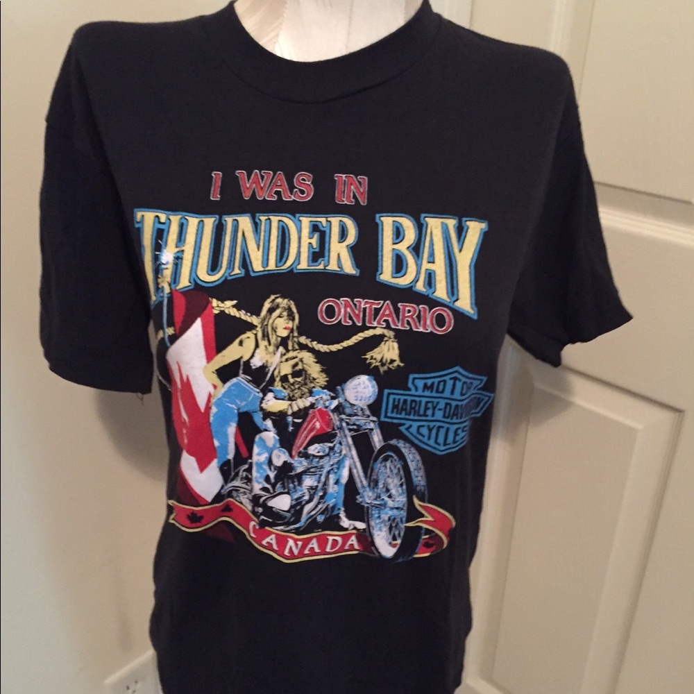 Harley Davidson tee men’s M Thunder Bay